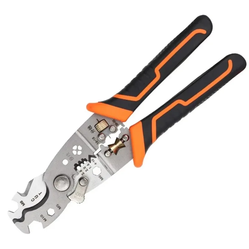 

Adjustable automatic wire stripping pliers 28 in 1 multifunctional wire crimping pliers terminal manual tool