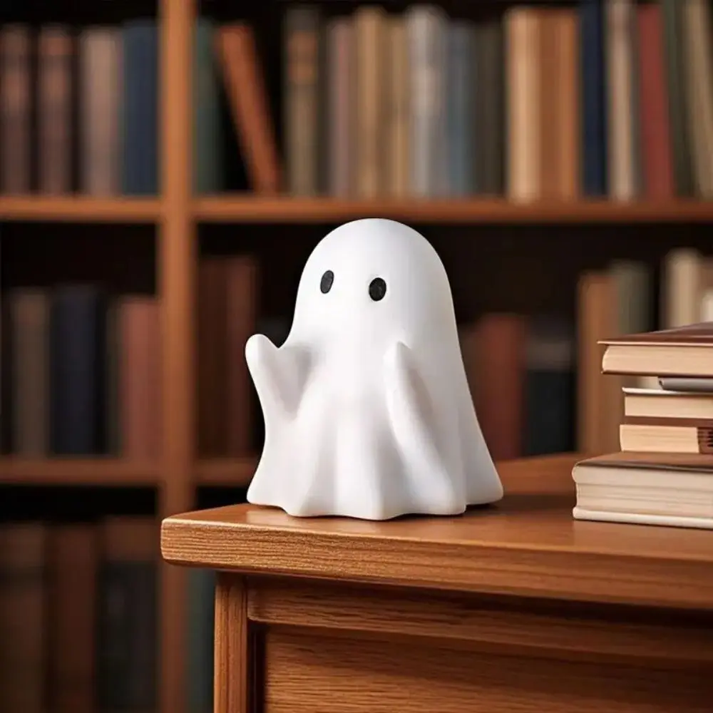 

Multi Functional Funny Creative Halloween Ghost Figurine Portable Decorative Home Study Office Student Stationery Desktop Decor