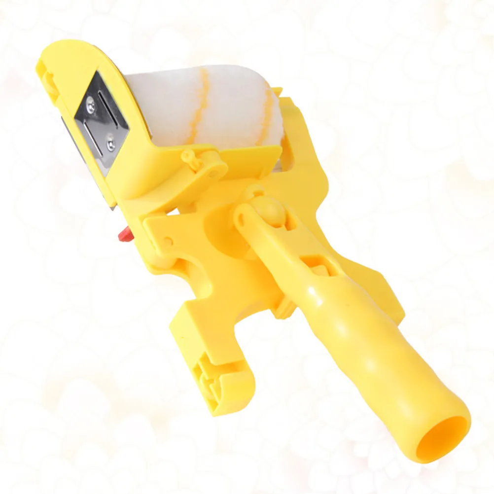 Sturdy Multi-Function Wall Repair Tools Roller Paint Brush Yellow Easy to Use for Trimmer Practical Roller Brush