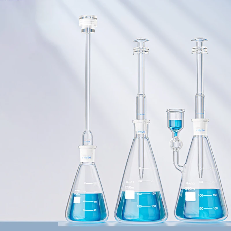 1 piece of Gu Cai's silver salt method arsenic testing device, 100ml/150ml, silver diethyldithiocarbamate method arsenic tester