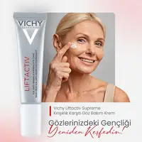 Vichy-suero hidratante para ojos, crema moldeadora activa para ojos, antiarrugas, Natural, a base de hierbas, línea fina, cuidado de los ojos antiojeras, 15ml