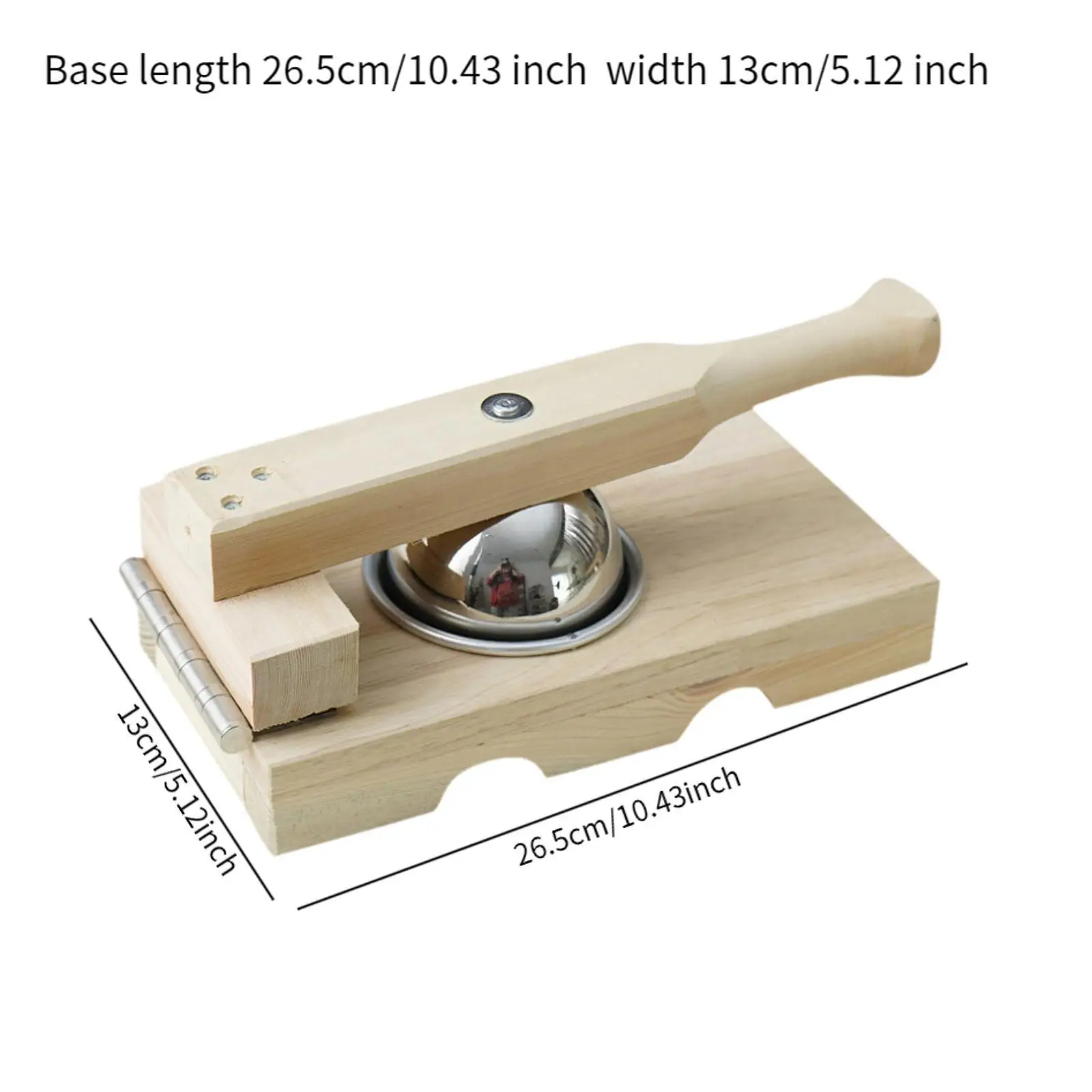 Mochi Maker Green Ball Maker Wooden Dumpling Wrapper Maker Multiuse Qingming Fruit Maker for Home Pancakes Pastry Cooking