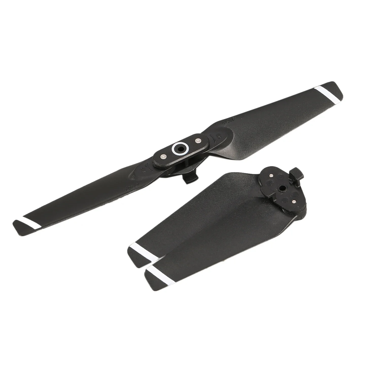 2 pares de hélices dobráveis para drone, lâmina cw/ccw, hélices de redução de ruído de baixo ruído para dji spark quadcopter, acessórios, peças de reposição
