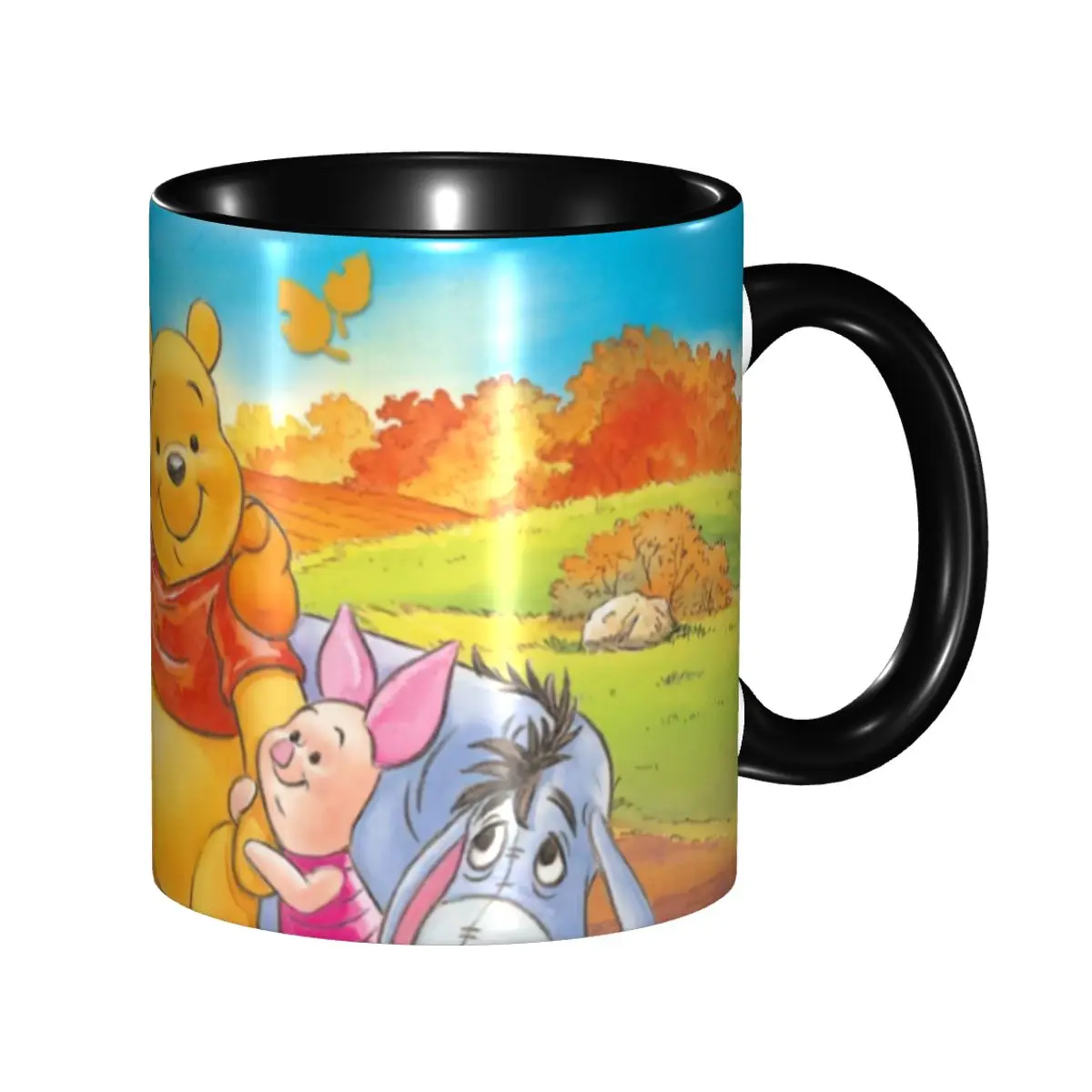 

Cartoon Bear Winnie The Pooh Coffee Mug DIY Customized Ceramic Tea Milk Mug