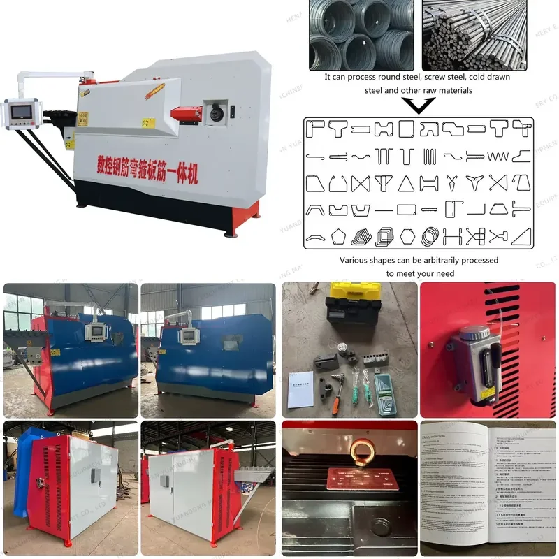 Recycling Machine 2026 Automatic Electric Cnc Steel Rod Bar Bender Rb-16 Reinforcing Manual Rebar Stirrup Bending Machine