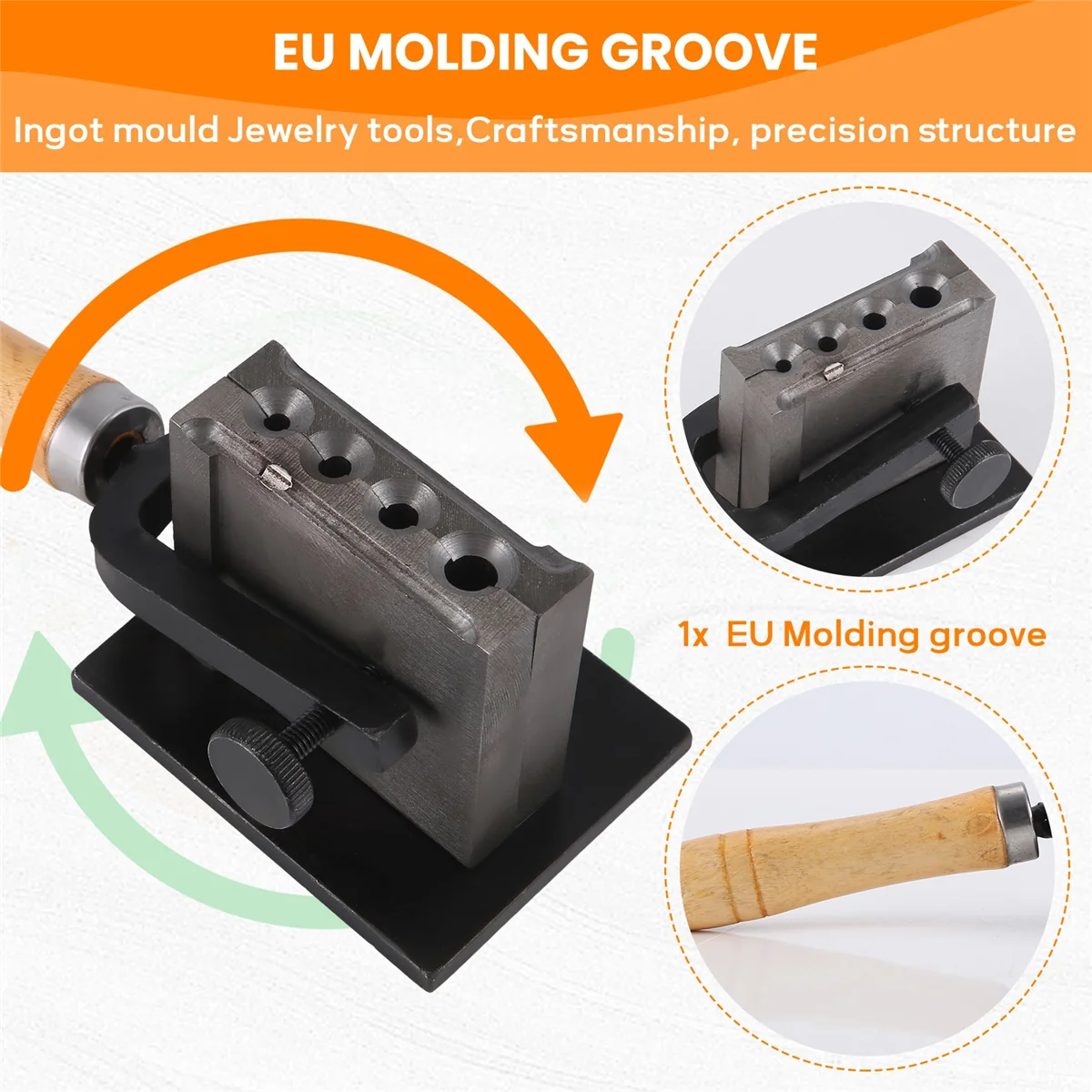 【nouveau-coup-d'utilisation-】rouge-de-moulage-ue