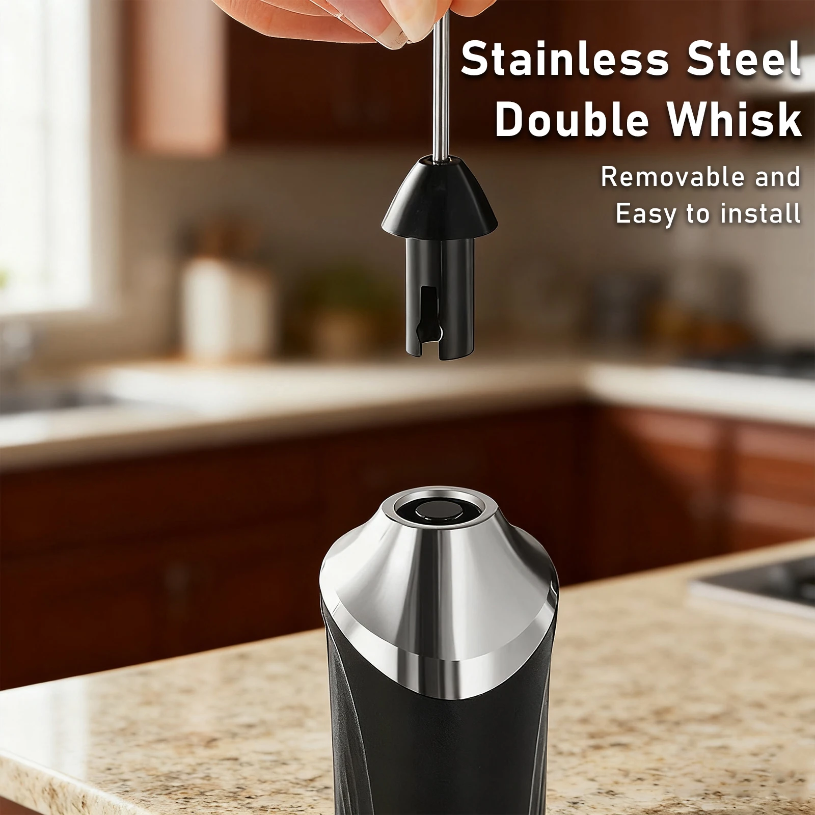 전기 커피 우유 거품기 충전식 휴대용 우유 거품 크림 메이커 커피 라떼 카푸치노에 적합