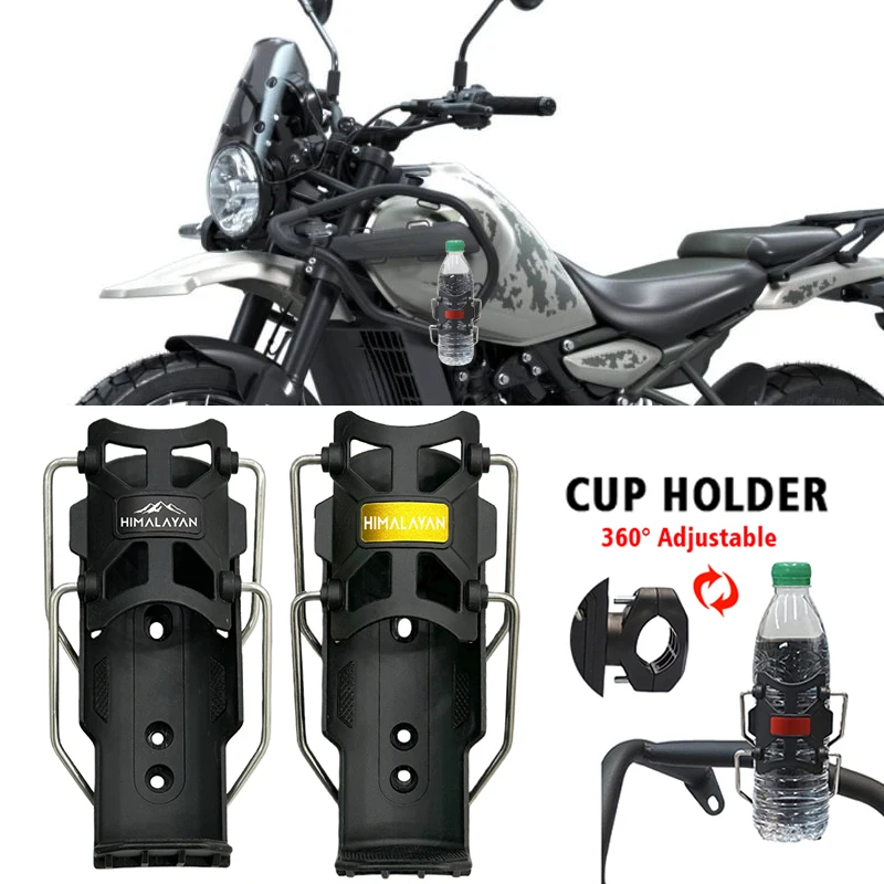 

HIMALAYAN подстаканник для RE Himalayan 450 452 Scram 411 Himalayan 450 Himalayan 452 Scram 411 держатель для мотоциклетной бутылки аксессуары