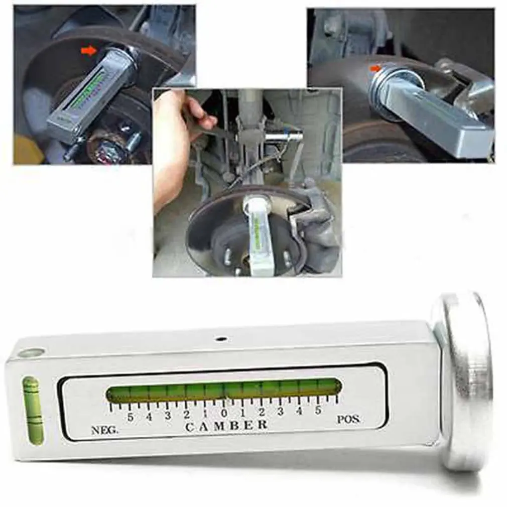 Imagem -03 - Carro de Quatro Rodas Alinhamento Nível Magnético Calibre Camber Ajuste Ferramenta Auxílio Ímã Ferramenta de Posicionamento Ajuste