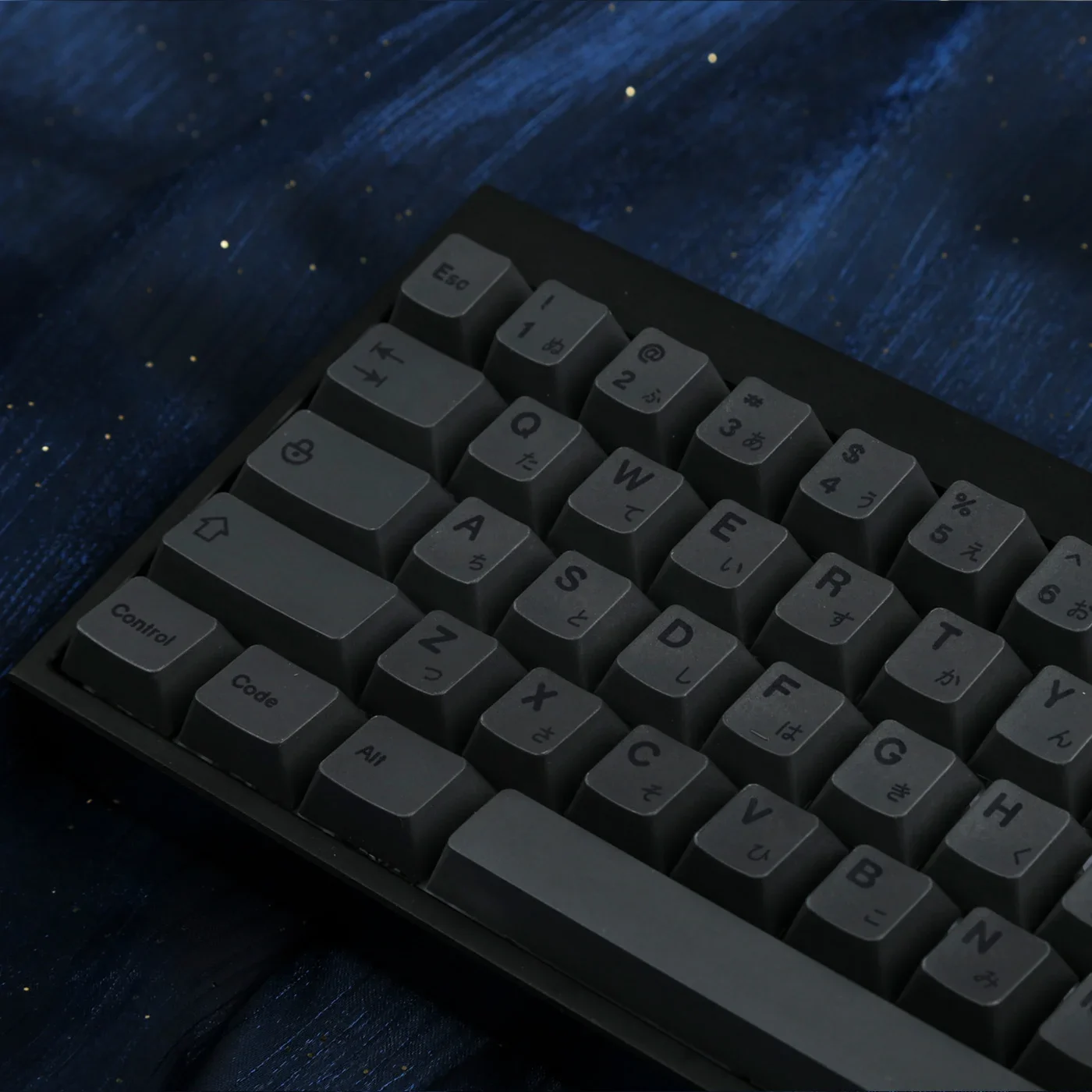 Minimal Black Japanese Original Height Keycap PBT Sublimation Adaptation RK98 N75 VGN 87 104 980