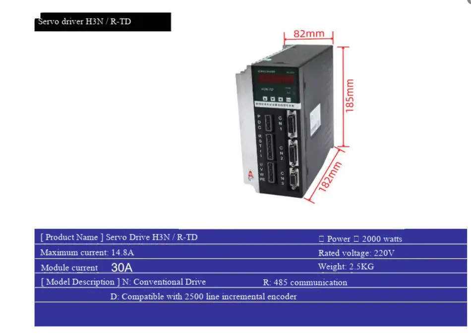 Servo driver H3N-TD