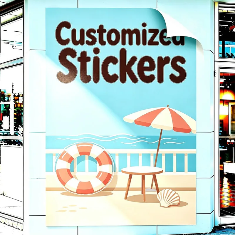 Any Size 100 cm Custom Stickers Suitable For Assisted Living Facility The Cinema Massage Parlor Commercial Advertising Promotion