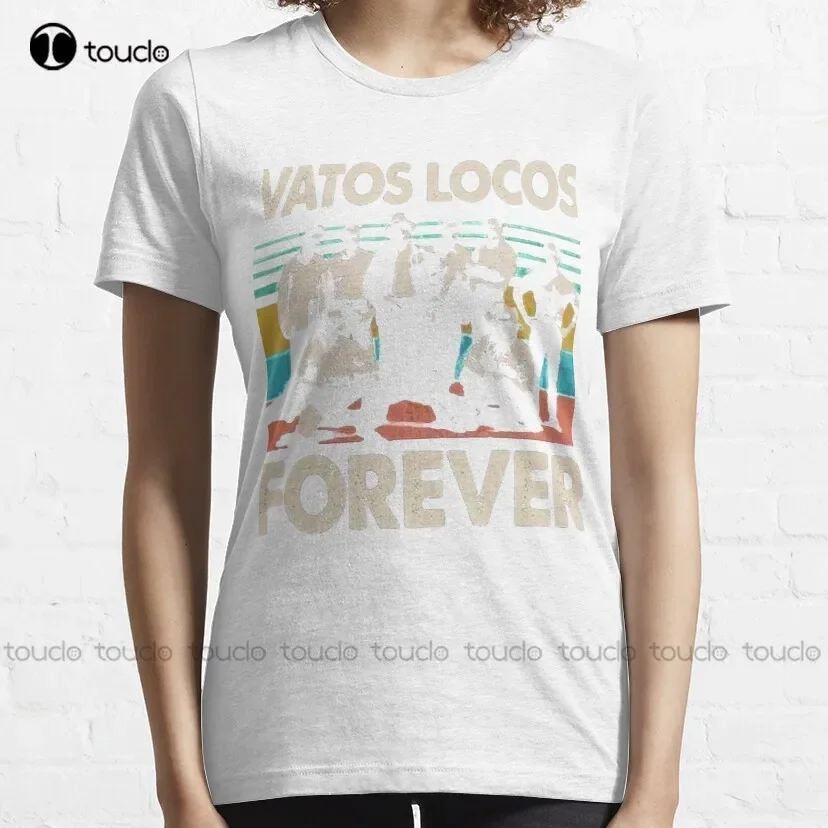 Grew Up Tough On The Streets Vatos Locos  Forever  Dj Electronic Classic T-Shirt Big Brother Shirt Custom Gift Breathable Cotton