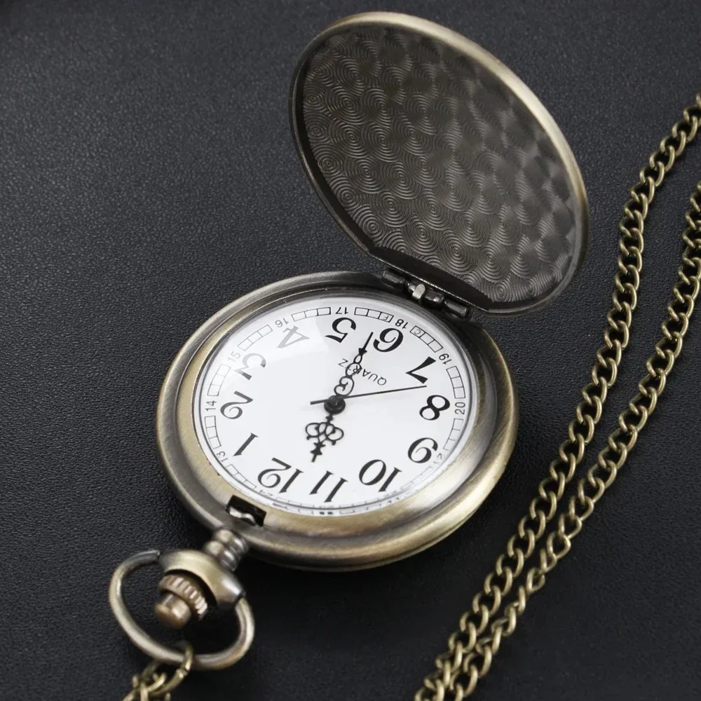 غامض غريب مثلث العين تسجيل كوارتز ساعة الجيب خمر Steampunk فوب سلسلة قلادة الخصر قلادة الرجال والنساء هدية