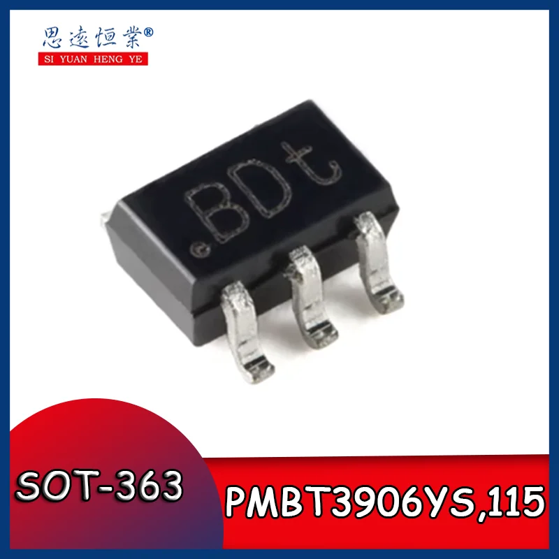 10pcs Original PMBT3906YS,115 SOT-363 40V, 200mA PNP/PNP matching dual transistors