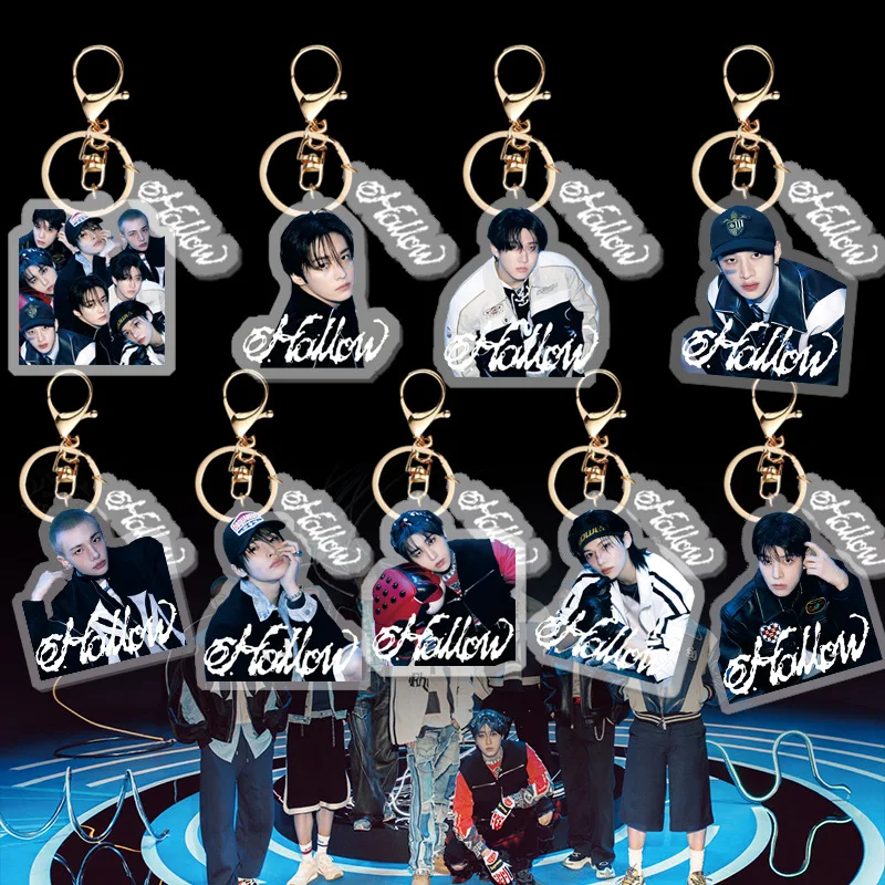 

Новый альбом Stray Kids: New Cartoon Love — акриловый брелок-подвеска для сумки, милый, с изображением звезд