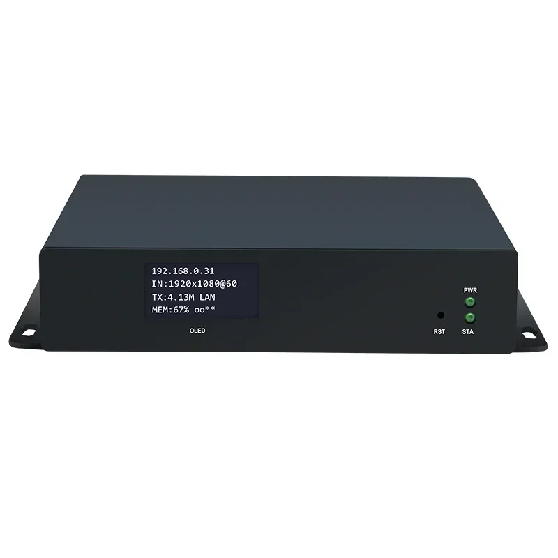

H265 HEVC Video Encoder OLED SRT RTSP RTMP Live Streaming Video Encoder