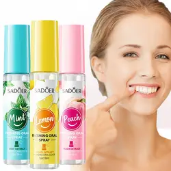 Mint Flavor Oral Spray Mouth Ener Flavor Oral Portable Remove Smoke Care 20/22ml Mouth Persistent Spray M1f7