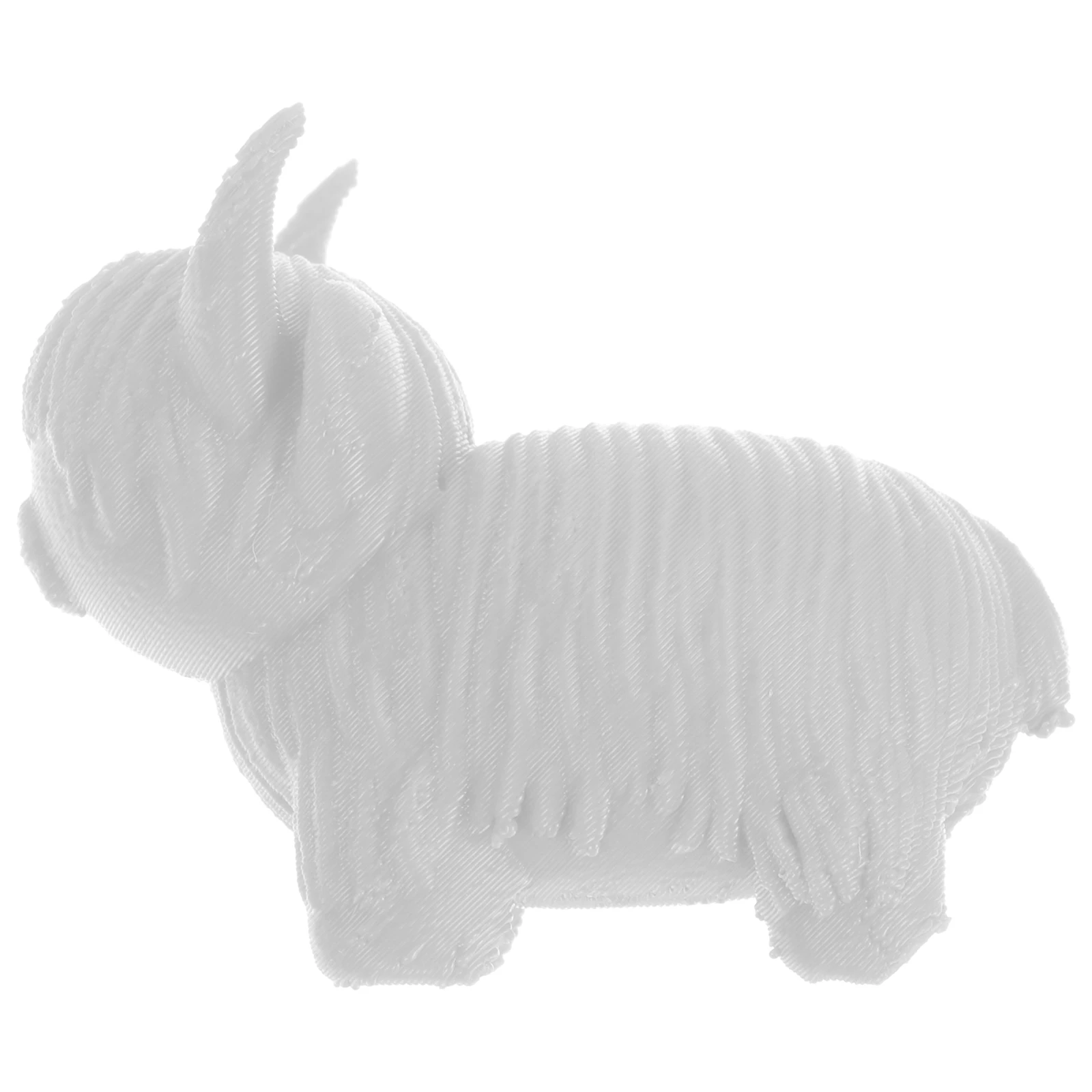 Model Calf Ornament Decorative Mini Cow Adorn Plastic Small Figurine Farm Figurines