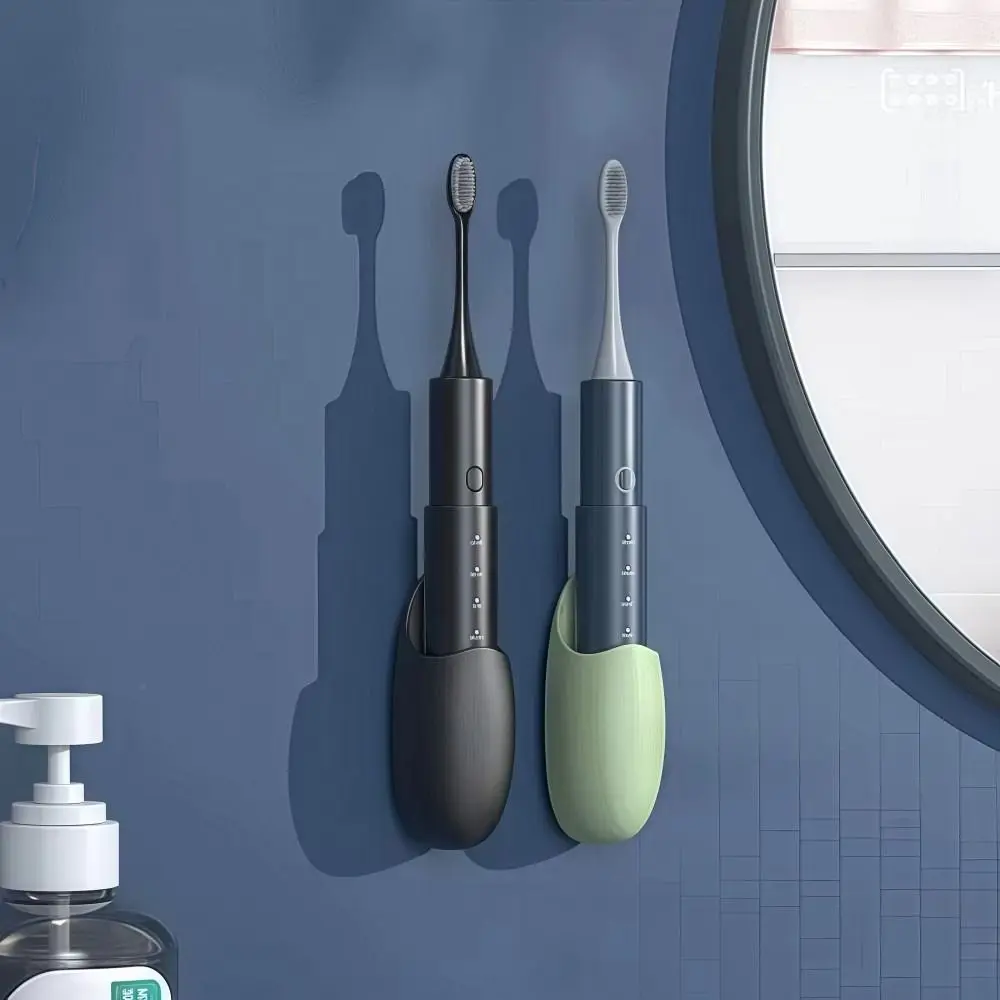 Multifunctional Kitchen Rice Spoon Holder Mini Silicone Rice Cooker Spatula Rack Self-adhesive Durable Toothbrush Holder Home