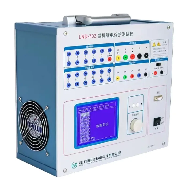 Electric 3 Phase Test Set Three Phase Microcomputer Relay Protection Tester with Fast Delivery