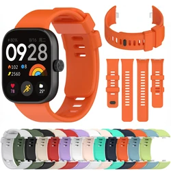 Silicone Watchband for Xiaomi Redmi Watch 4 Sport Wristband Smart Watch Replaceable Bracelet for Xiaomi Mi Band 8 Pro Strap