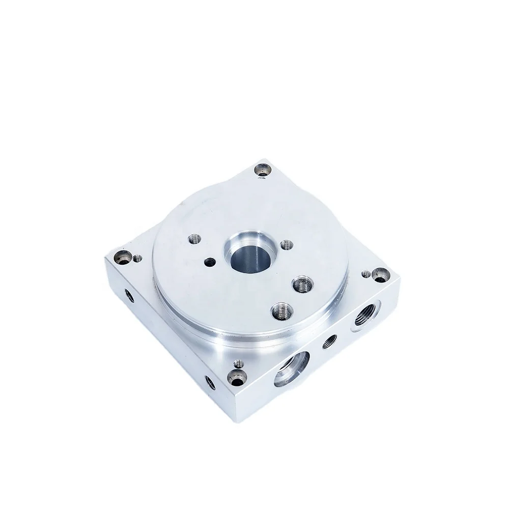 Casting Aluminum Central Block Manifold for Hydraulic Power Pack Unit Pumping Truck Electric Stacker Tipper Trailer Tyre Changer