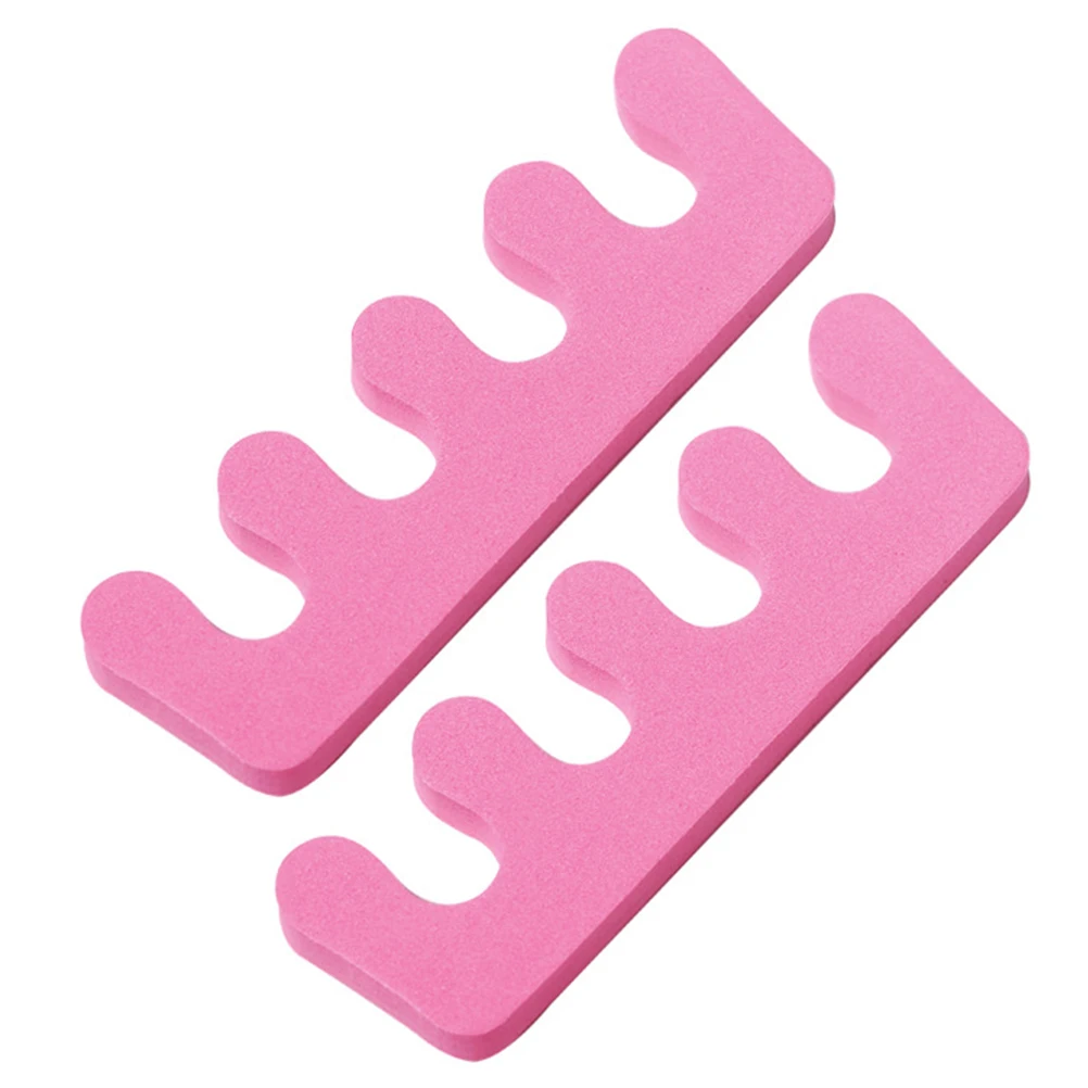 

20Pcs Eva Nail Toe Separators Soft Finger Dividers Comfortable Pedicure Tools for Professional Nail Art Manicure