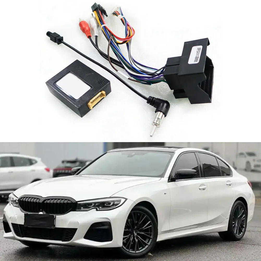 Cable For BMW Navigation Power Box Car Navigation Upgrade Wear-resistant No Car Damage Plastic Metal Plug-in Connection