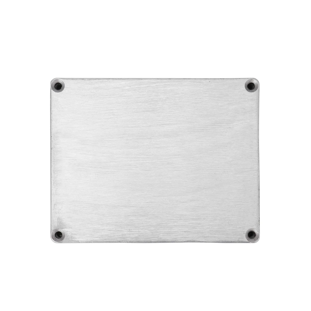 

1590 Series Silver Aluminium Stomp Box Enclosure Guitar Effect Pedal Instrument Accessory with 4 Screws, Sizes 1590A