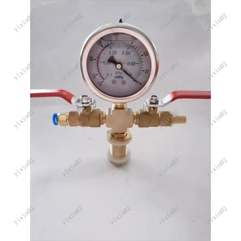 

Vacuum Pressure Gauge for AB Glue Degassing Bucket Vacuum Pump Tank