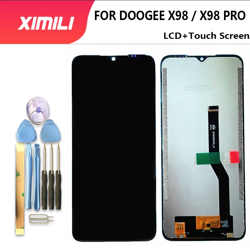 DOOGEE X98 Pro LCD 및 터치 스크린, 센서 디지타이저 디스플레이 모듈 수리 교체 부품, 6.52 인치, 신제품