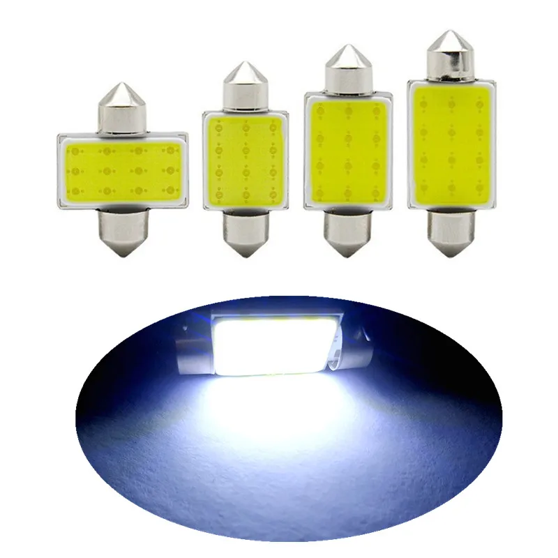 

2/4/10PCS LED Canbus Festoon 31mm/36mm/39mm/41mm COB Bulb 12V 24V Auto Interior Reading Lamp License Plate Lights Car Dome Bulbs