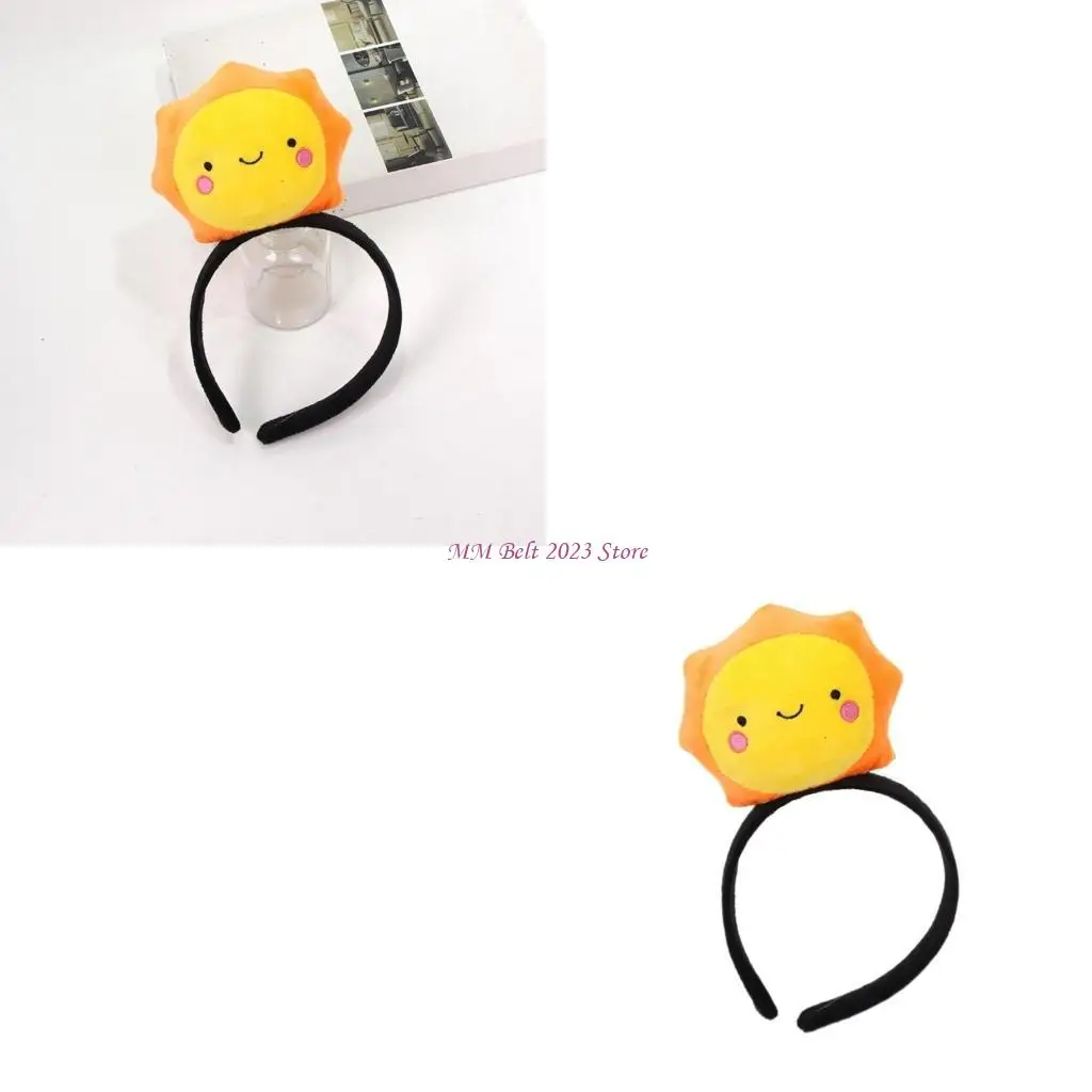 

49ME повязка для волос в форме звезды/луны/солнца для женщин-подростков, повязки для фотографий для любителей кино, тематическая