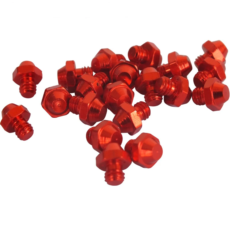 

Cycling MTB Road Bike Bicycle Pedal M4*4MM Screw Lightweight Platform Bolts Nut Alloy Parts