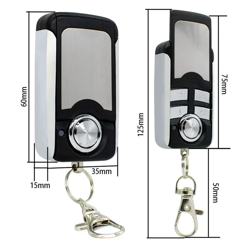 DT21 2Pcs Garage Door Remote Control 868MHz for HORMANN BS HSE2-868-BS HSE4-868-BS Rolling Code