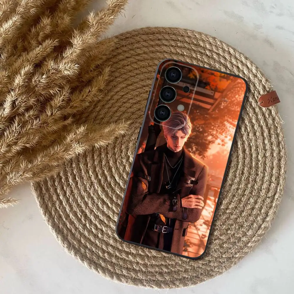 S-Sylus Love and Deep Space Handyhülle für Samsung S25, S24, S21, S22, S23, S30, Ultra, S20, Plus, Fe, Lite, Note, 10,9,5G, schwarze Hülle