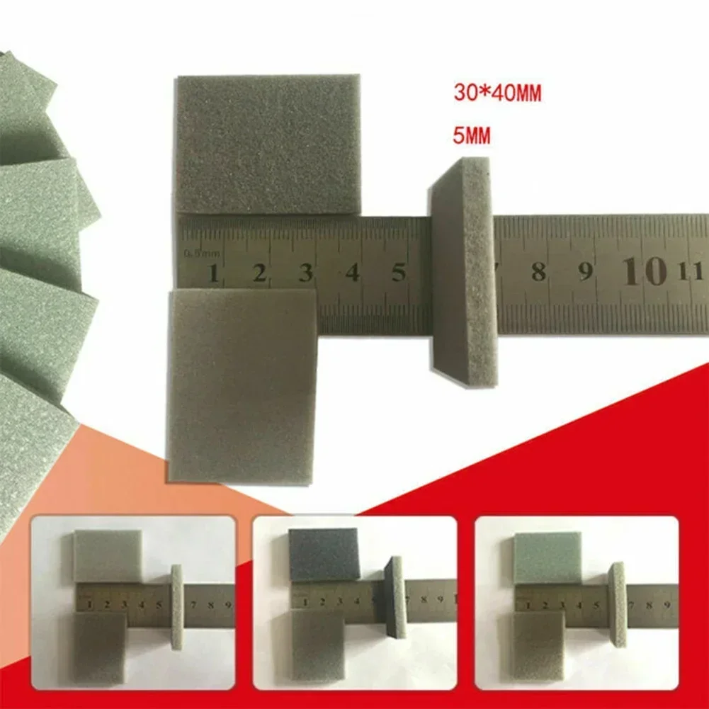 10/20pcs Sponge Sanding Block Wet And Dry Bodywork Fine Coarse Grit Sandpaper Sponge Pads Hand Polishing Supplies