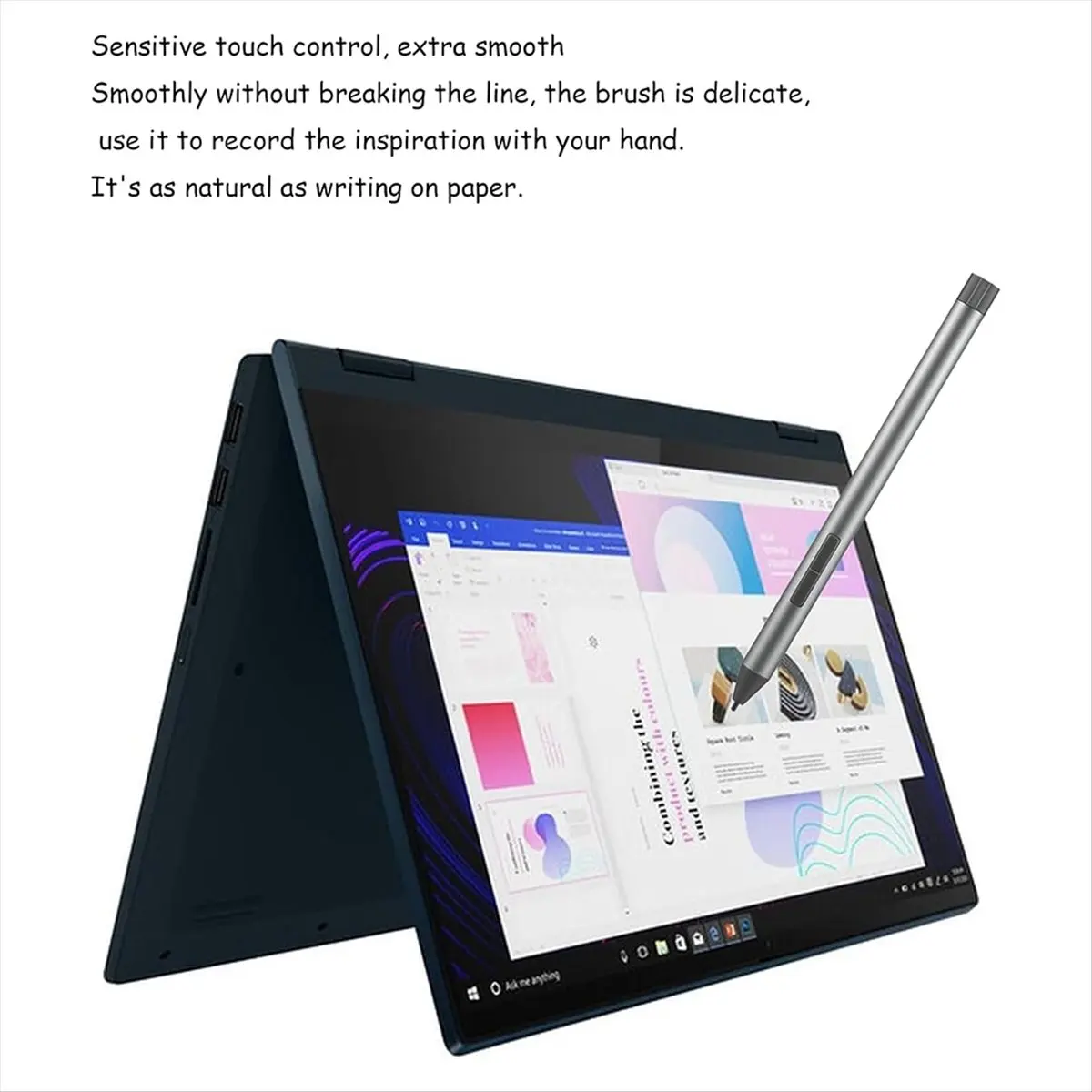 A86G NEW For Digital Pen 3 Compatible with for Yoga 6/7/9 Pen,YogaBook 9 II,IdeaPad Flex 5 Pen,ThinkBook 13x G2