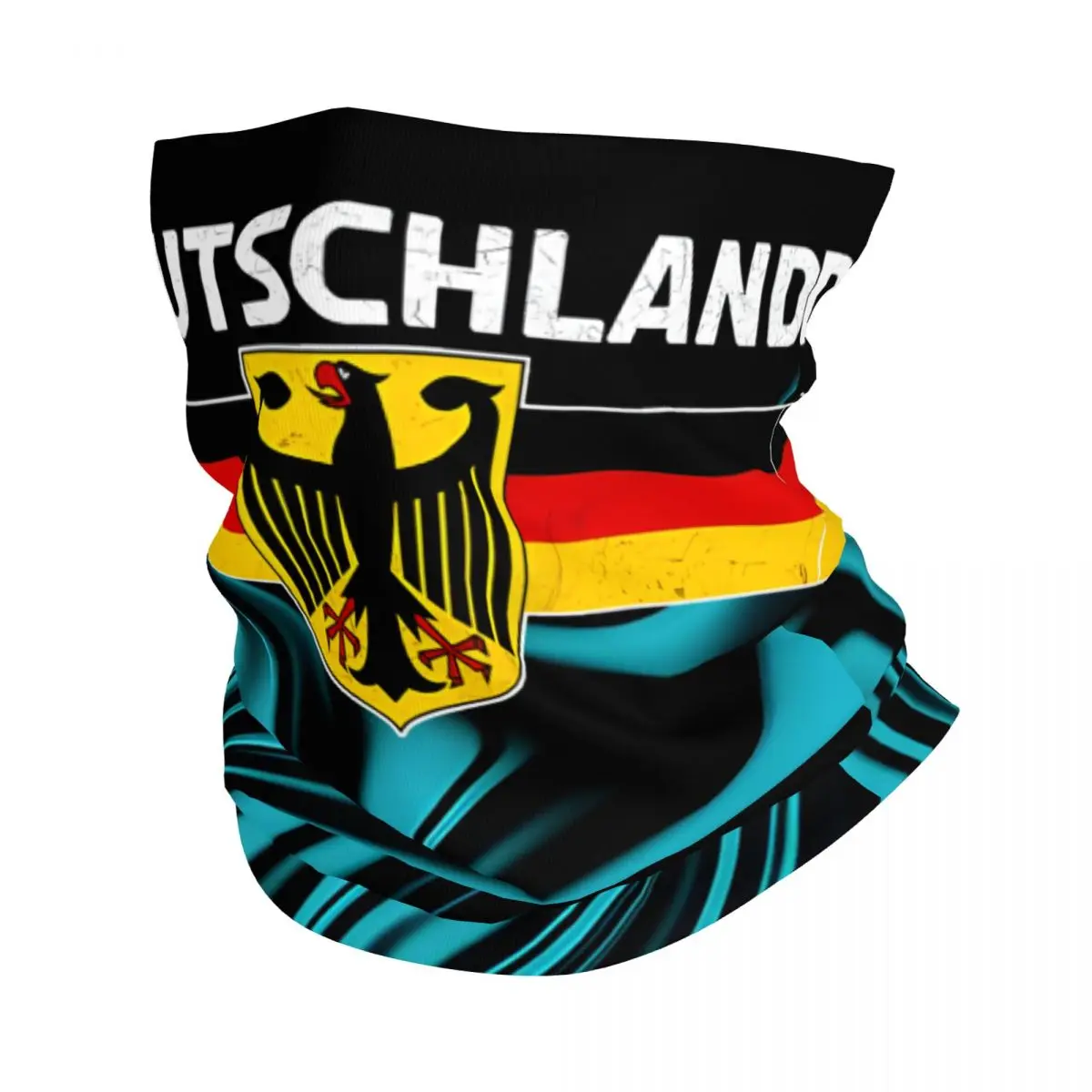 Fan Jersey Style Fussball Germany Bandana Neck Gaiter Motocross Face Scarf Running Unisex Adult Breathable