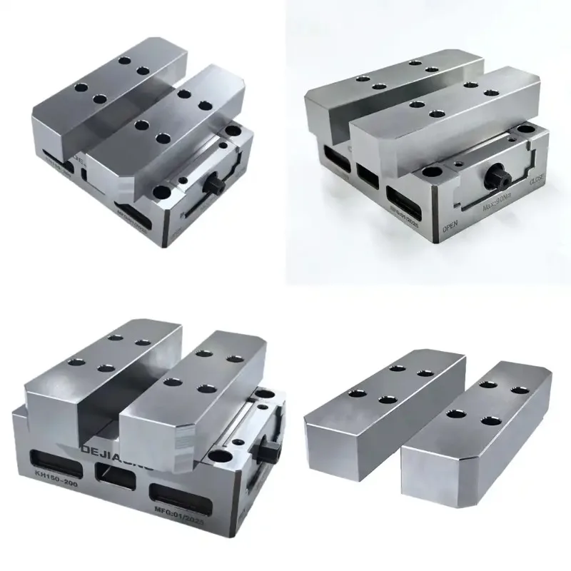 

KH150-200-J3 High Precision Self Centering Vise with Steel Soft Jaws (HRC 15-22)