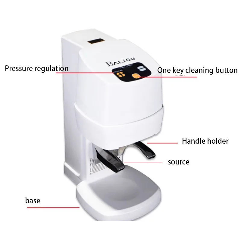 

Automatic Electric 58MM Coffee Tamper Machine Coffee Powder Screw Press Tamper Hammer Machine