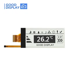 2.9 Inch Frontlight E-Paper 296x128 Eink Display SPI Supports 1.5s Fast Refresh EPD, GDEY029T94-FL03