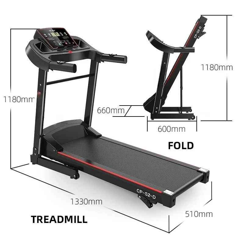 Ciapo Cheap Best Electric Manufacturer Treadmill 3-speed Incline Treadmill Home Folding Electric Treadmill for Sale