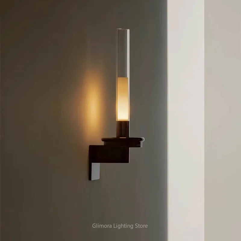 Vintage Santa Candle Wall Lamp for Hallway Study Bedroom, Retro Detachable Rechargeable Table Lamp, 2-in-1 Sconce Light Fixture