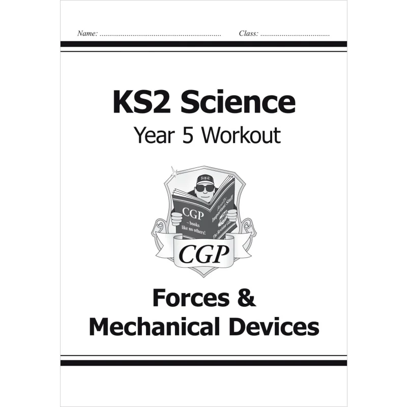 KS2 Science Year Five Workout Forces  Mechanical Devices CGP Books Coordination Group Publications 9781782940913 Book