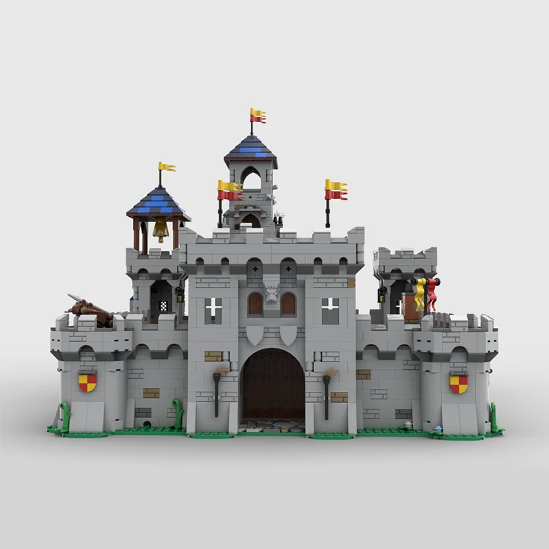 4039pcs MOC Lionbrick Modular Castle Lion Model Building blocks Construction Christmas gift DIY toy creative idea Brick Kids