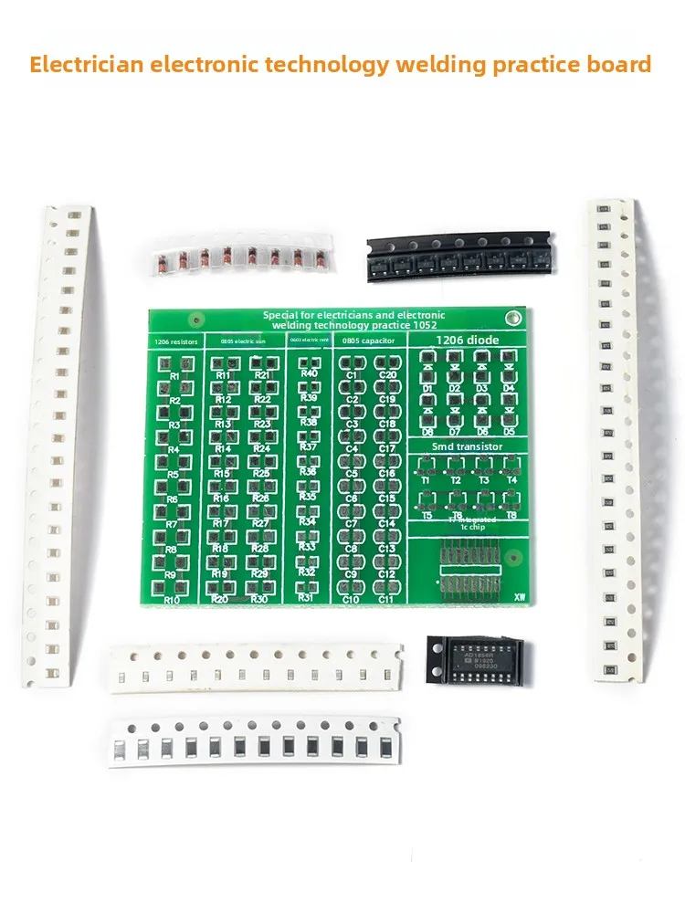 

SMD Practice Board Electronic Tech Training Kit