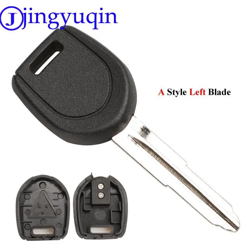 Jingyuqin 1/10 Stück Ersatz-Transponder-Schlüsselgehäuse für Mitsubishi Eclipse Galant Endeavor Links-/Rechtsblatt Autozubehör