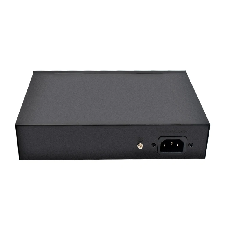 10/100Mbps 8 Port Unmanaged PoE Switch Fast Ethernet  2 RJ45 Uplink 96W Budget Desktop/Wall Mount for Surveillance